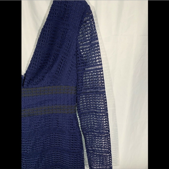 NWT Diane von Furstenberg Crochet Lace Dress SZ 2 - Picture 3 of 8